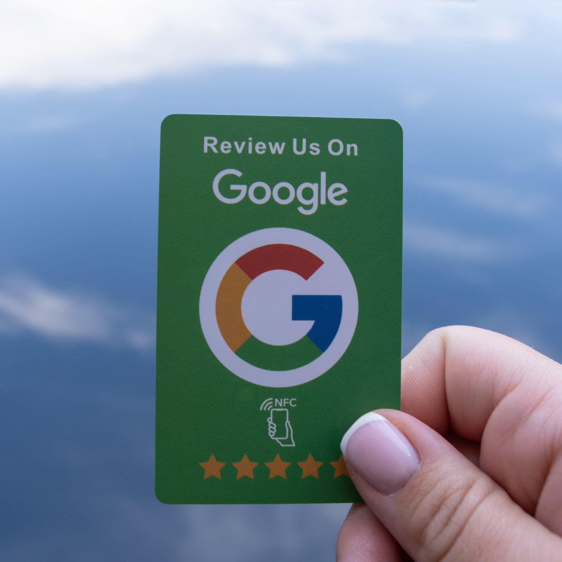Google Review Card - Green